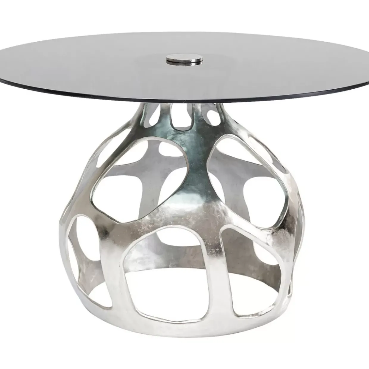 Tisch Volcano Silber O120Cm