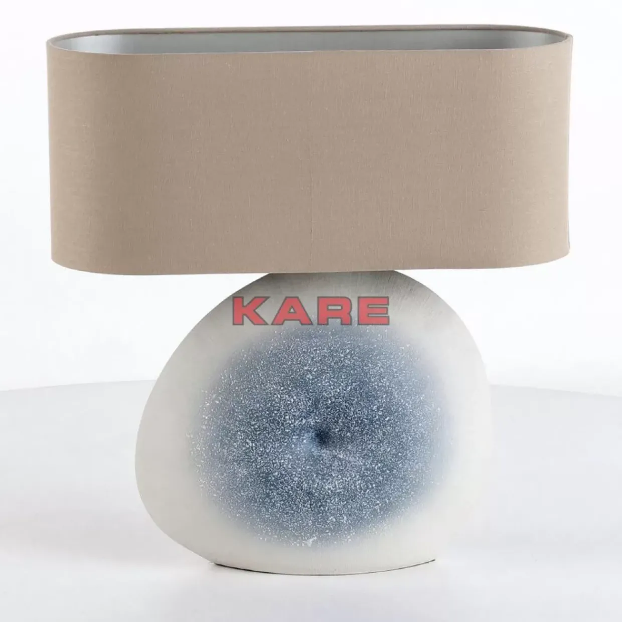 Tischleuchte Agate Blau