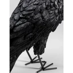 Tischleuchte Animal Crow Matt Schwarz