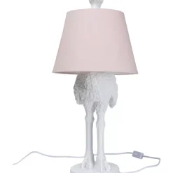 Tischleuchte Animal Ostrich Weis 66Cm