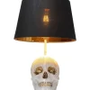 Tischleuchte Skull Crystals Front 44Cm