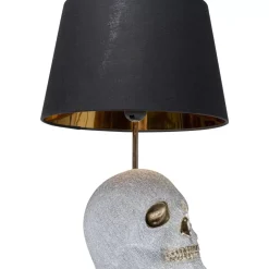 Tischleuchte Skull Crystals Front 44Cm