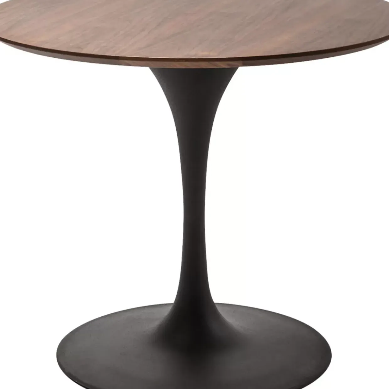 Tischplatte Invitation Round Walnut O90Cm