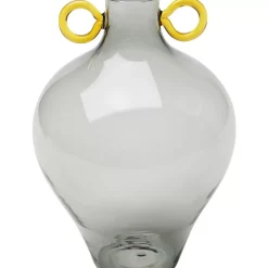 Vase Amore Handle Grau 23Cm