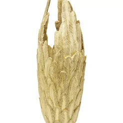 Vase Feathers Gold 91
