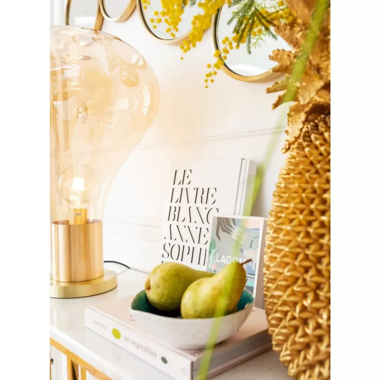 Vase Pineapple 50Cm