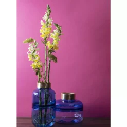 Vase Positano Belly Blau 21Cm