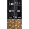 Vitrine Illusion Gold 90X180Cm