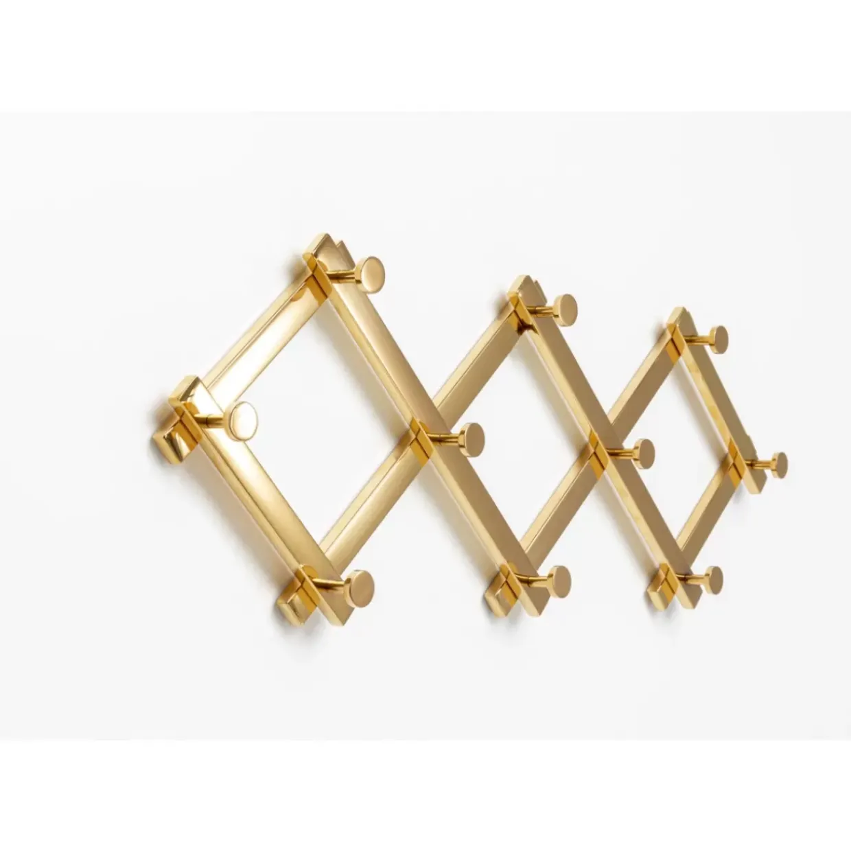 Wandgarderobe Crossing Gold 9(+71)Cm
