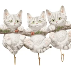 Wandhaken Three Mini Cats
