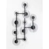 Wandleuchte Mariposa Schwarz Smoke 116X198Cm