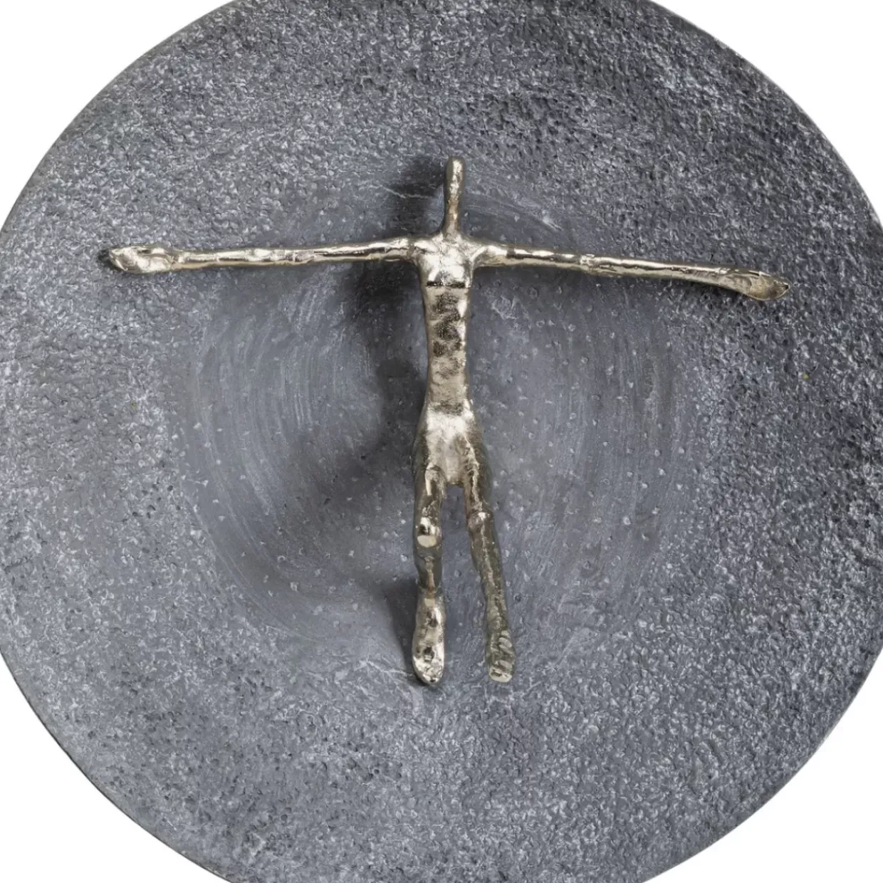 Wandobjekt Umano Silber O60Cm