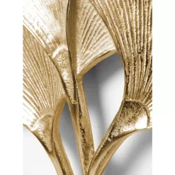 Wandschmuck Ginkgo Gold Klein
