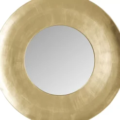 Wandspiegel Planet Gold O108Cm