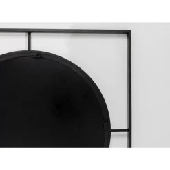Wandspiegel Stanford Frame Matt Schwarz O90Cm