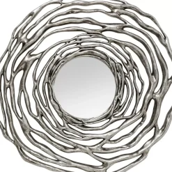 Wandspiegel Twiggy Silber O121Cm