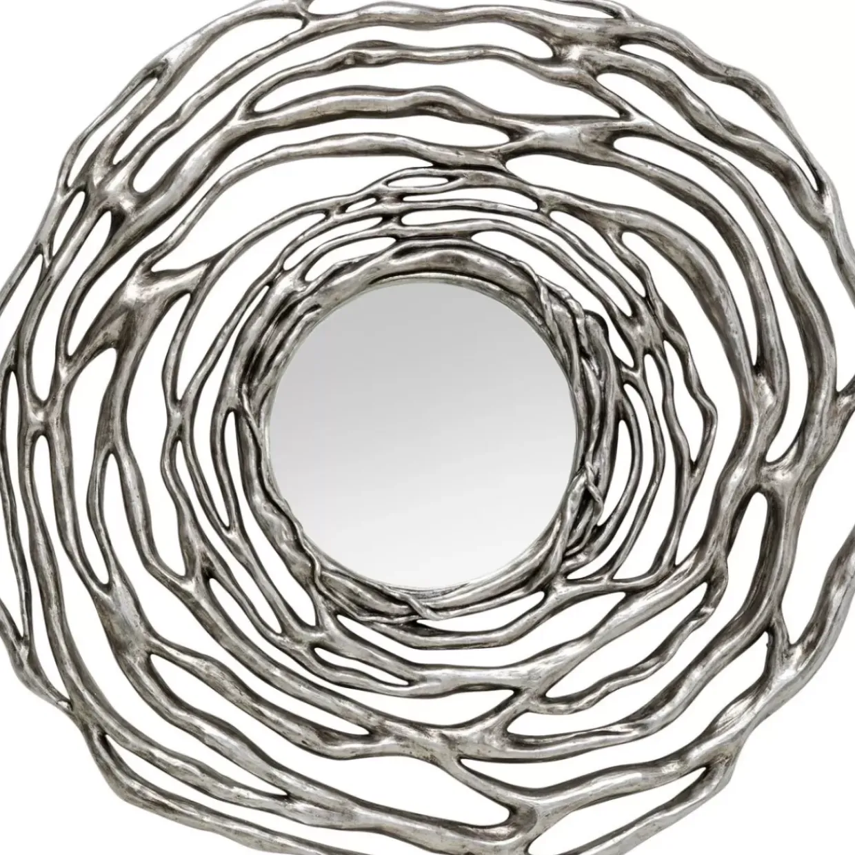 Wandspiegel Twiggy Silber O121Cm