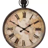 Wanduhr European Map 96Cm
