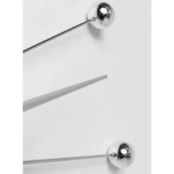 Wanduhr Like Umbrella Balls Chrome