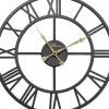 Wanduhr Roman Schwarz O41Cm